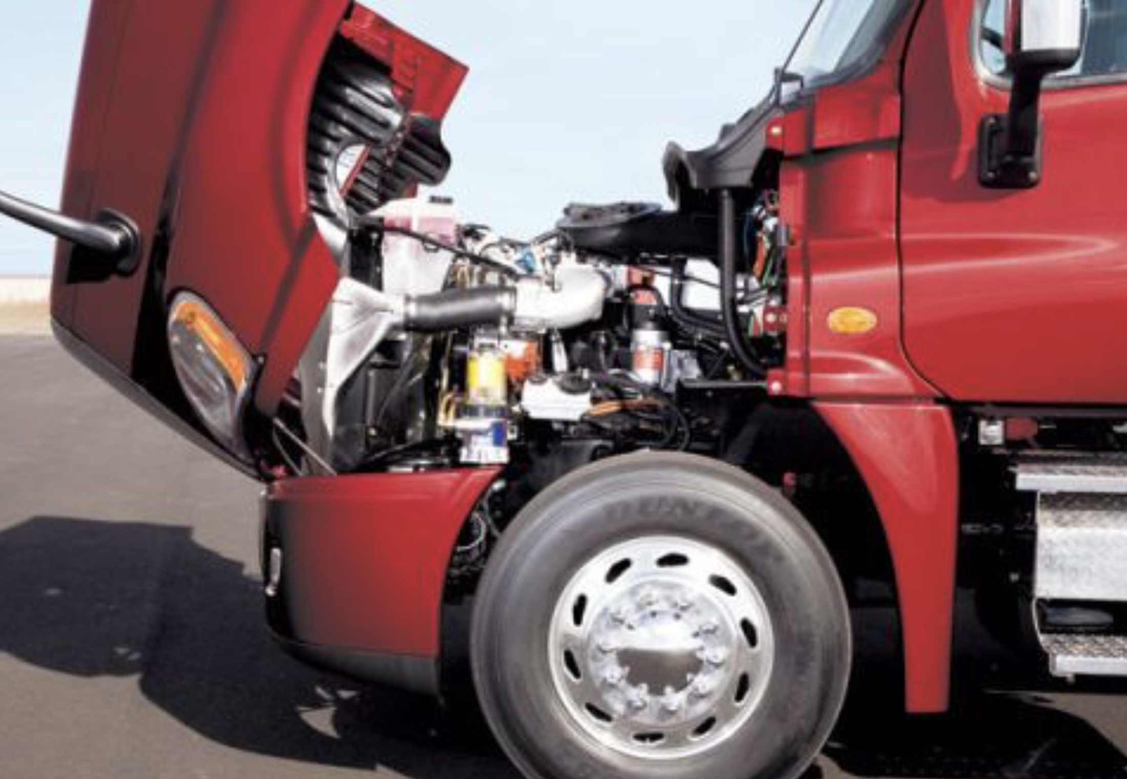 this image shows mobile truck repair service in Lancaster, California